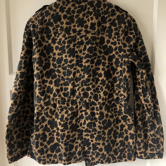 Primark leopard animal print twill utility jacket - Picture 7 of 7